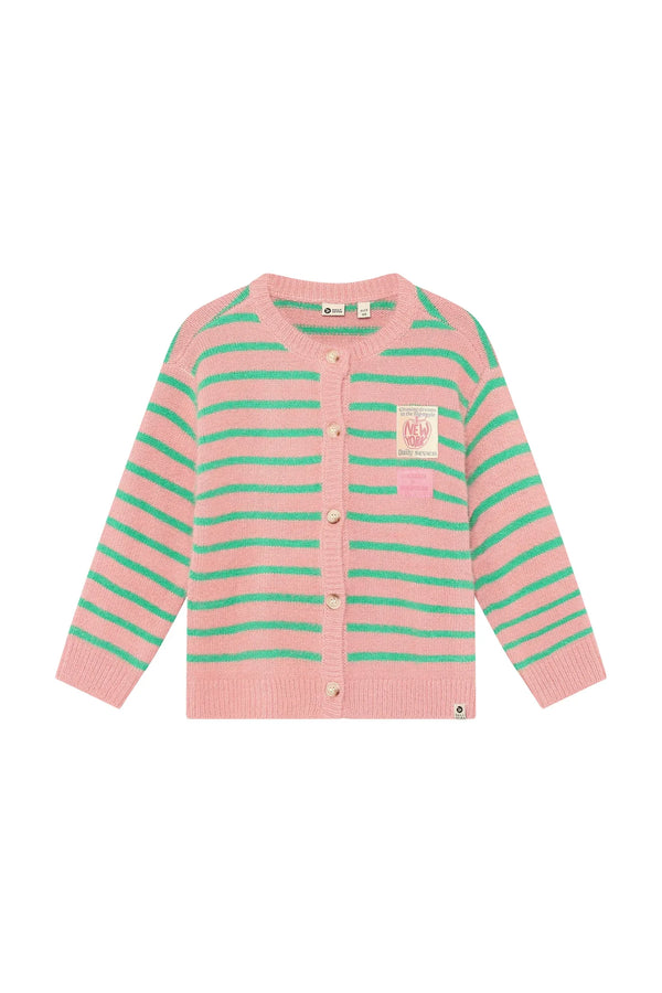 Knitwear Striped Cargdigan