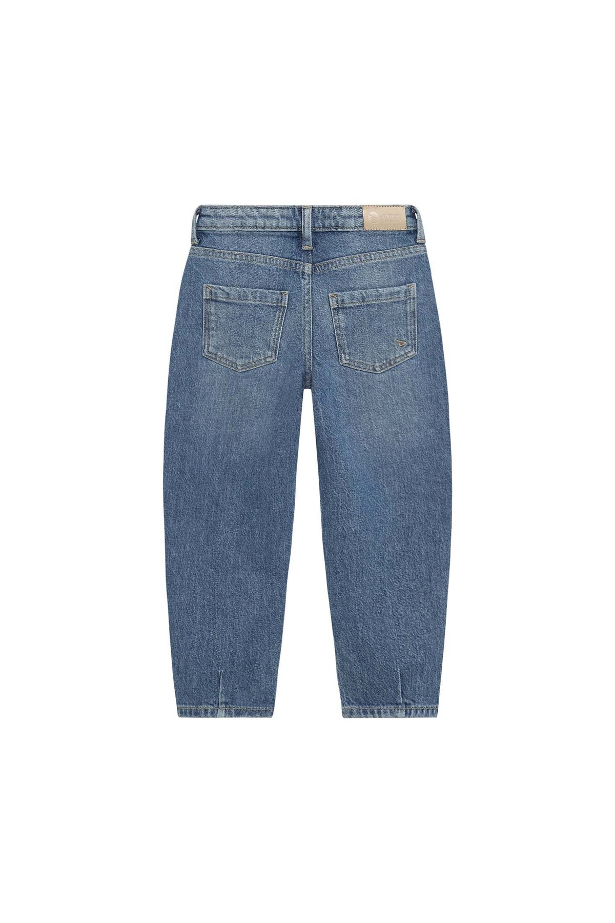 Denim Barrel Fit print