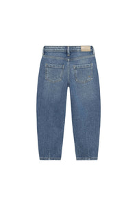 Denim Barrel Fit print