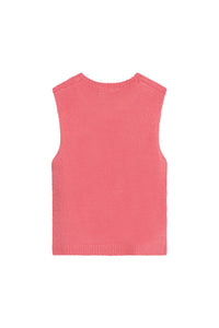Daily7 Knitted Vest Desert rose