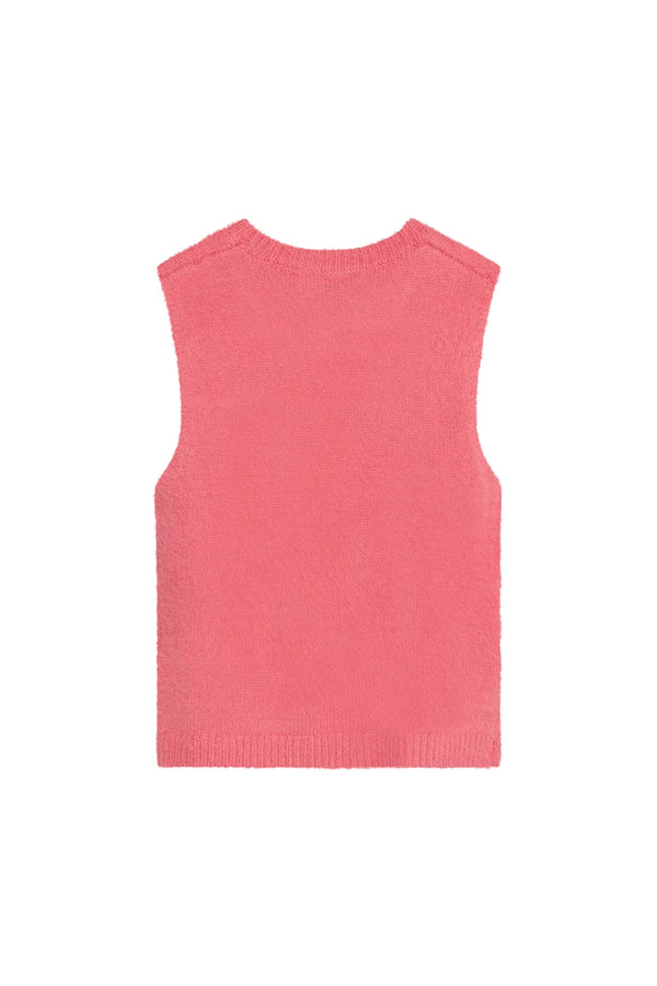 Daily7 Knitted Vest Desert rose