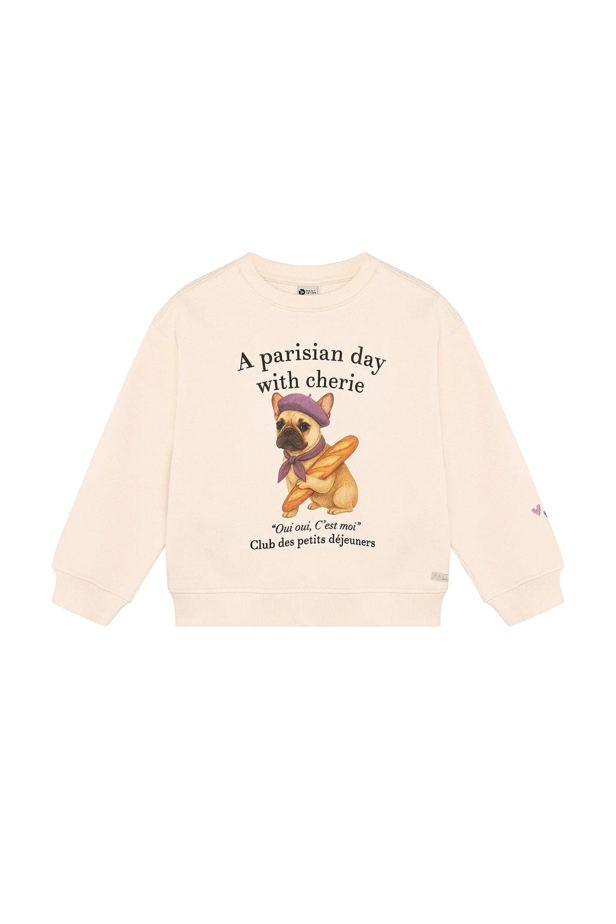 Daily7 Sweater Artwork Mother of pearl