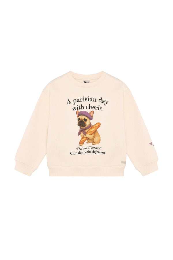 Daily7 Sweater Artwork Mother of pearl