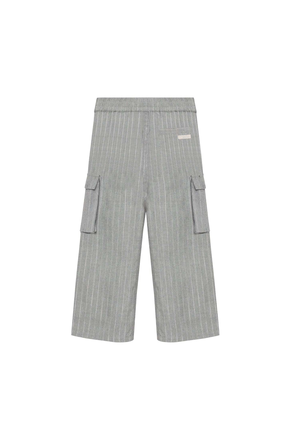 Daily7 Wide Fit Pinstripe Mid grey melange