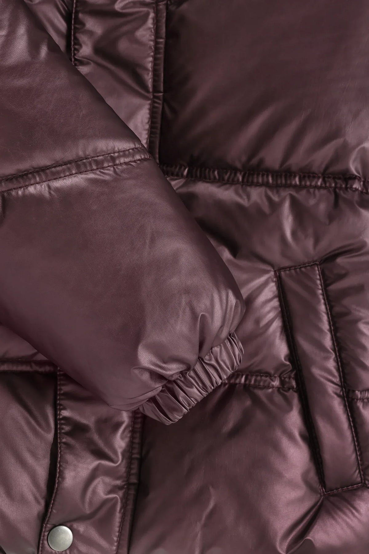 Daily7 Metallic Jacket Huckleberry