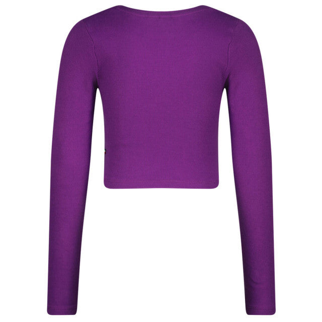 G-basic-crop rib longsleeve t-shirt