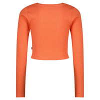 G-basic-crop rib longsleeve t-shirt