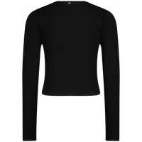 G-basic-rib detail t-shirt
