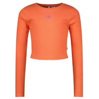 G-basic-crop rib longsleeve t-shirt