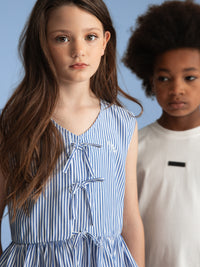 Nik&nik Aava Top Azure blue/off white