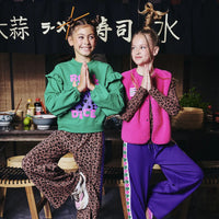 Z8 Ameera sweatpants Amber brown/aop