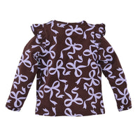 Z8 Amelle lonsleeve Crushed cloves/aop