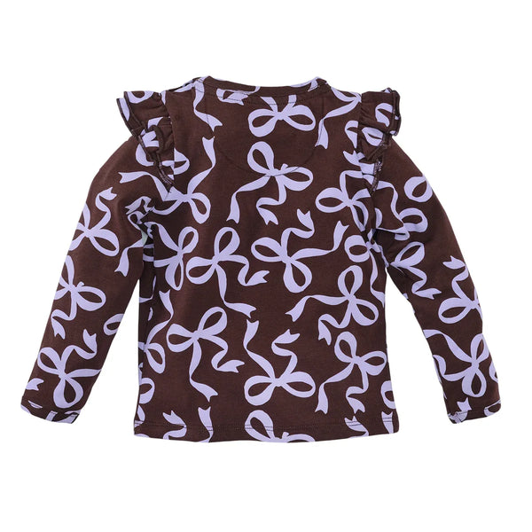 Z8 Amelle lonsleeve Crushed cloves/aop