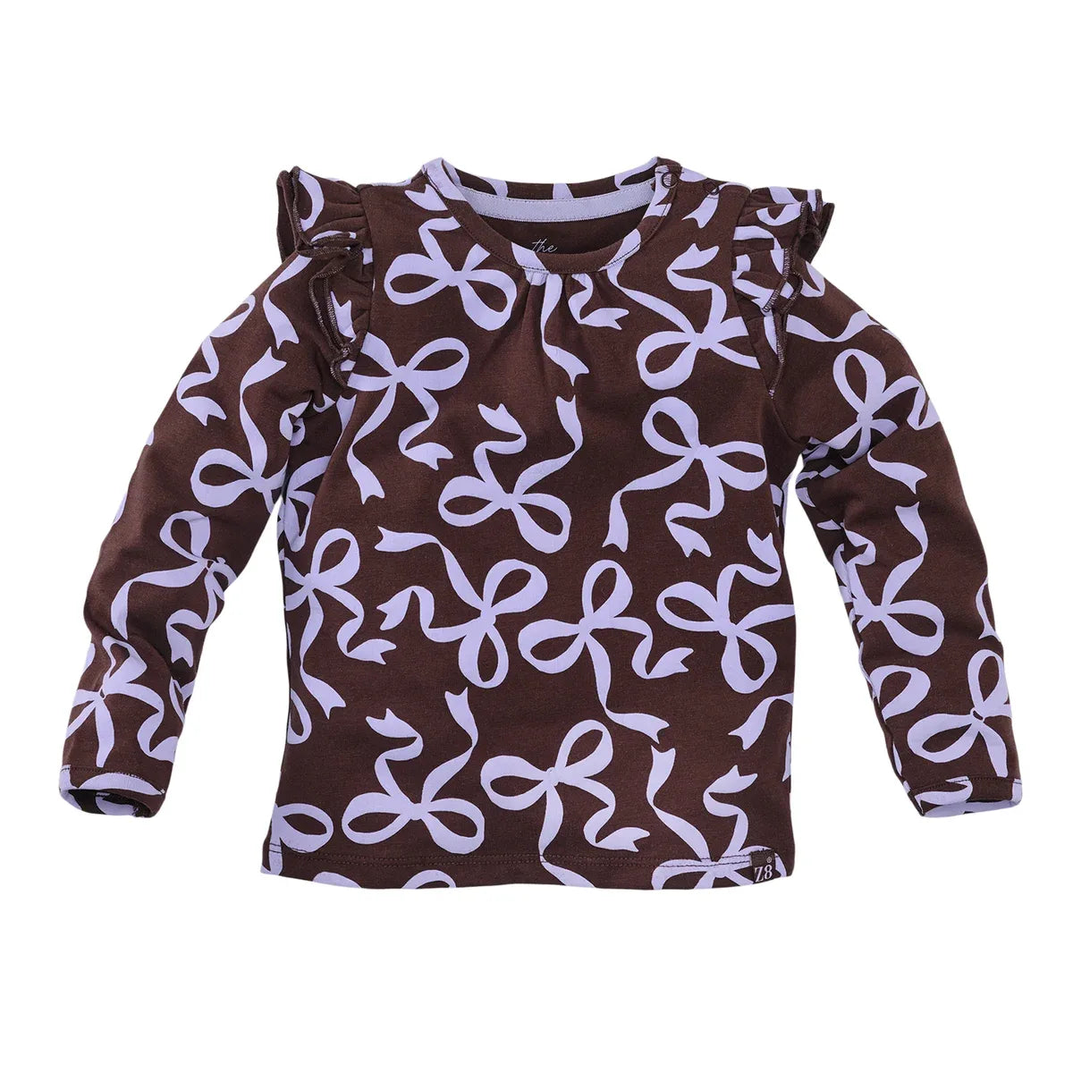 Z8 Amelle lonsleeve Crushed cloves/aop
