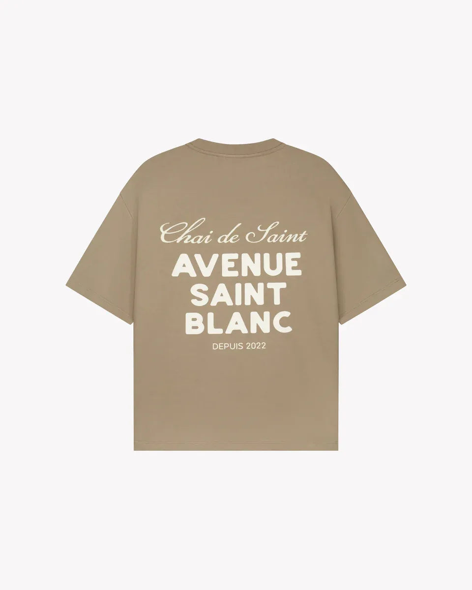 Saint Blanc Avenue T-Shirt Brindle