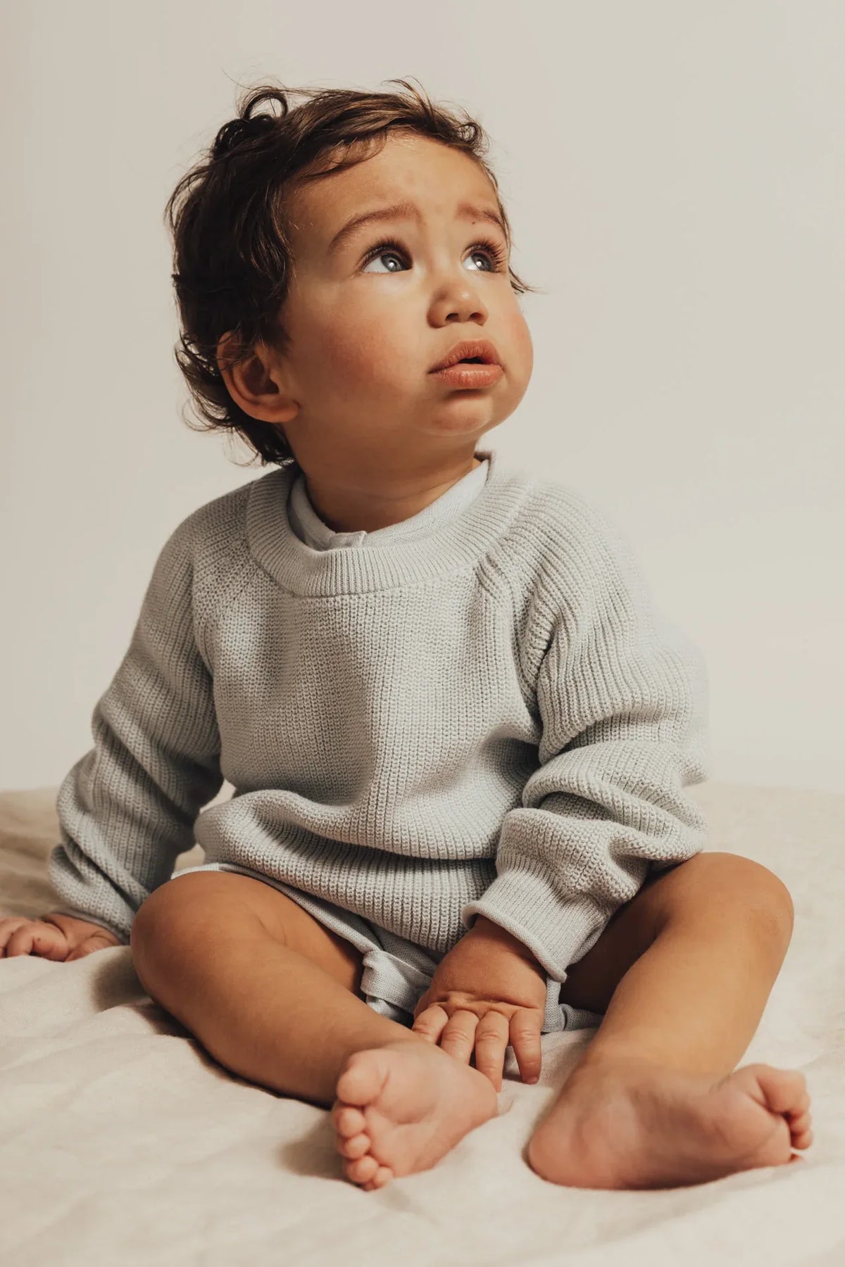 Bajestudio Knit Baby blue