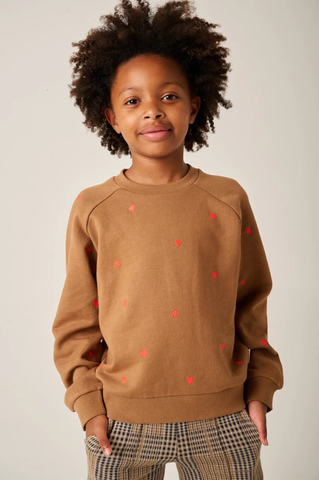Tumble Belle Plagne sweatshirt Toasted coconut