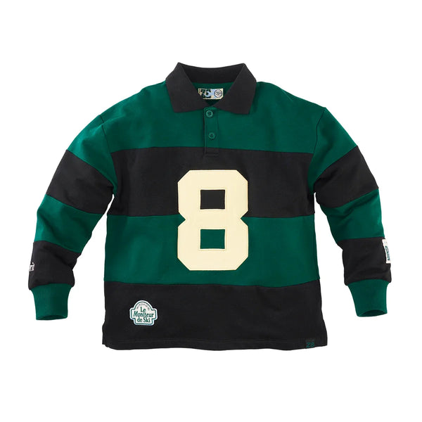 Z8 Booker Polo lange mouw Easy emerald