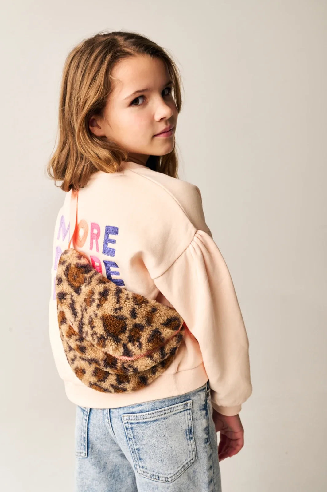 Tumble Bum Bag Leopard Toasted coconut