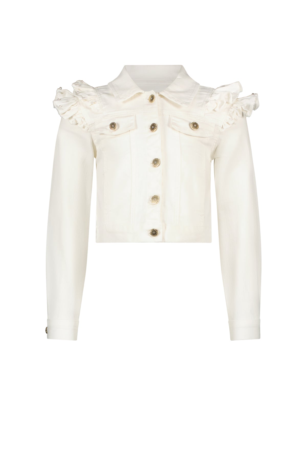 ALLY ruffles at armhole jacket