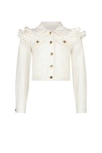 ALLY ruffles at armhole jacket