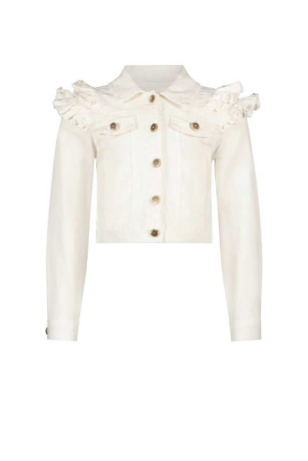 ALLY ruffles at armhole jacket