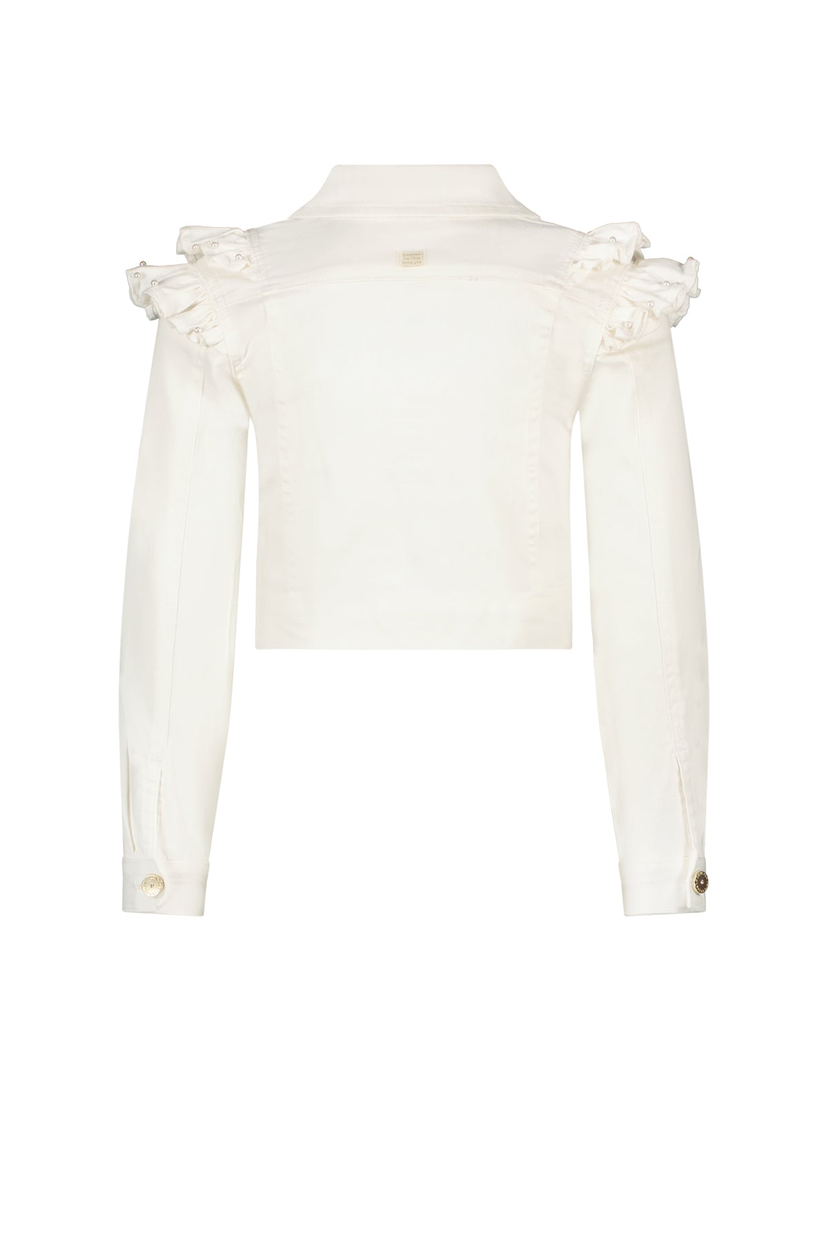 ALLY ruffles at armhole jacket