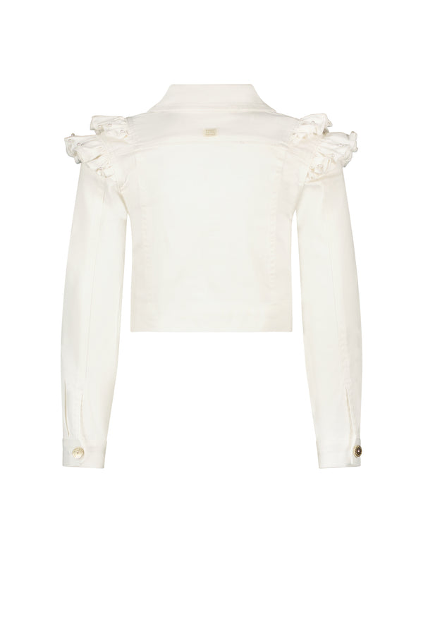 ALLY ruffles at armhole jacket