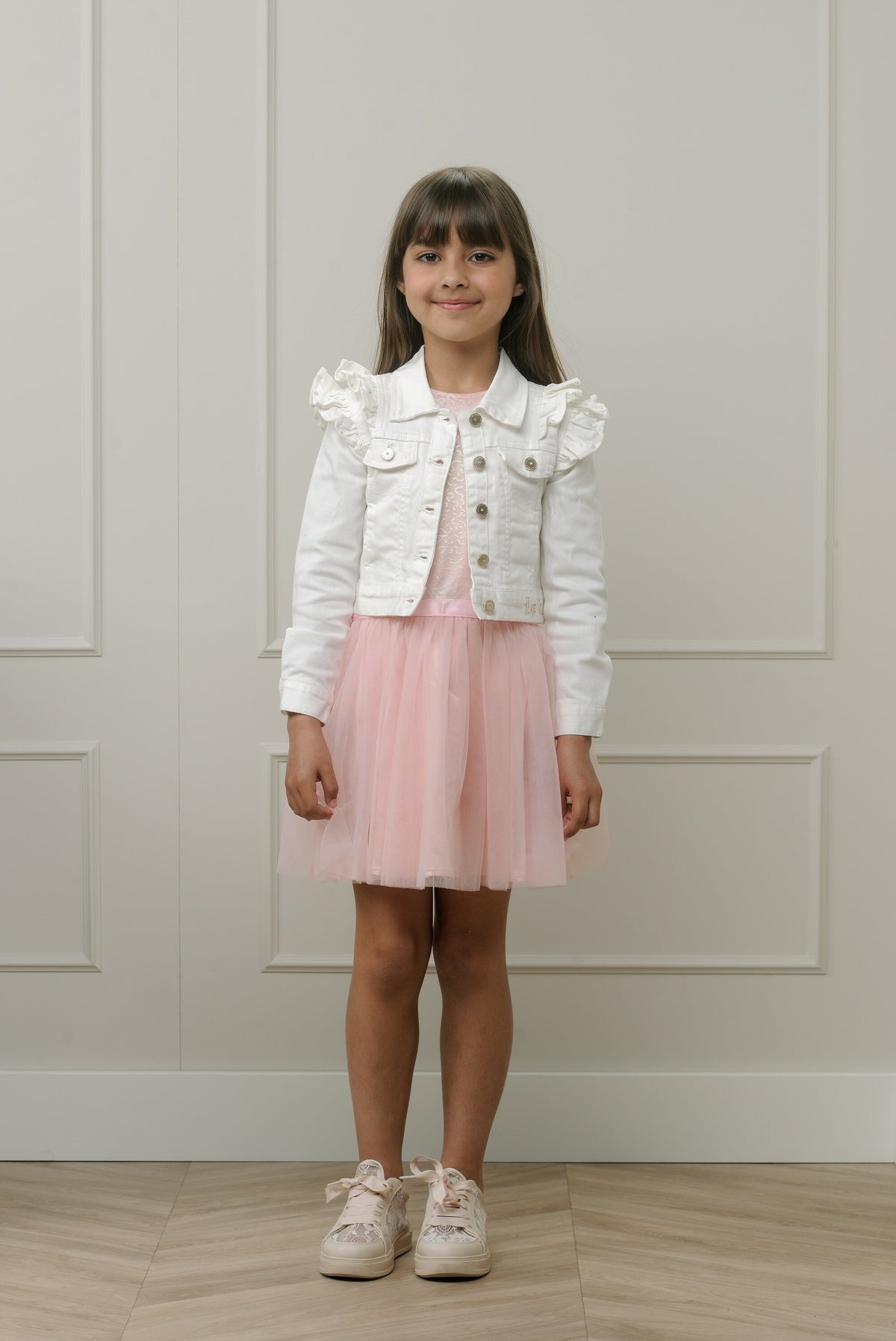 ALLY ruffles at armhole jacket