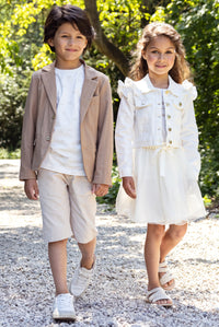 ALLY ruffles at armhole jacket
