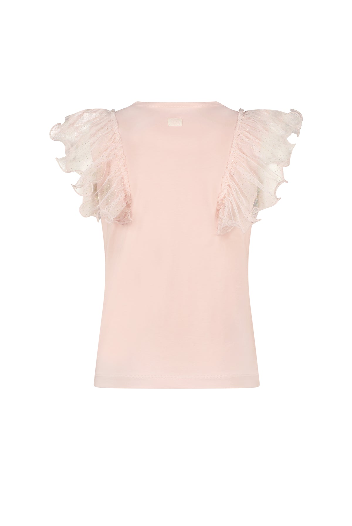 NOBLESSE sparkly net T-shirt