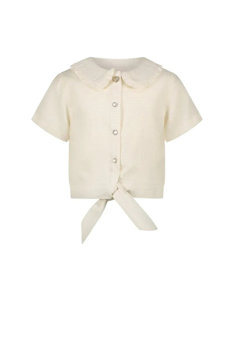EDWINA summer tweed  blouse