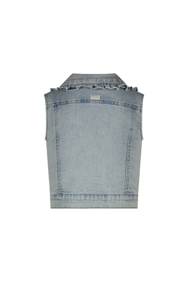 ANGELES denim gilet