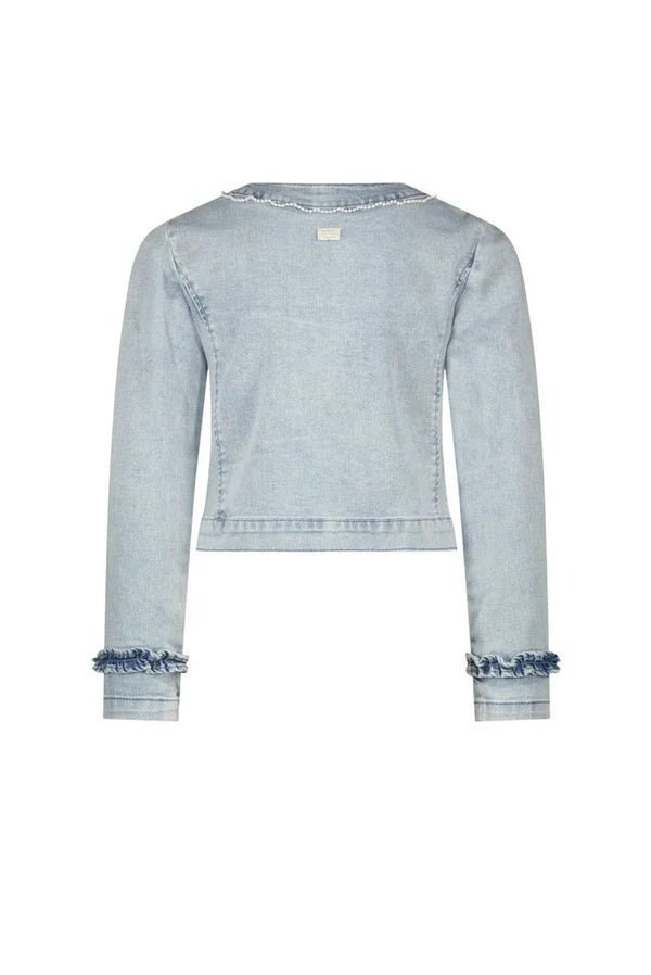 ARLENE denim bomber