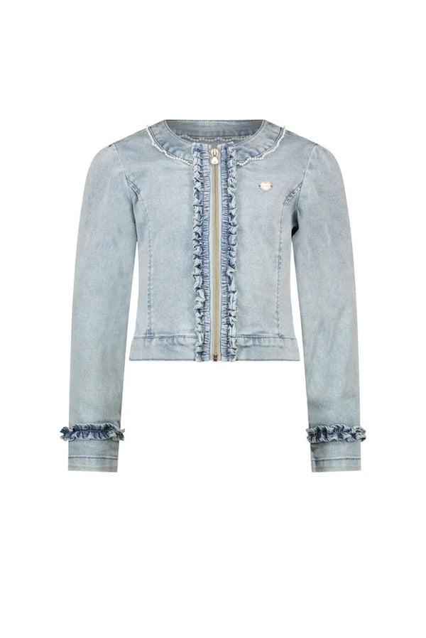 ARLENE denim bomber