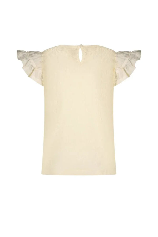 NICOLA wavy chic & voile T-shirt