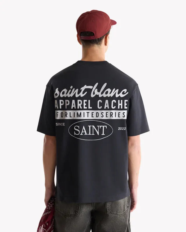 Saint Blanc Cache T-shirt Brindle