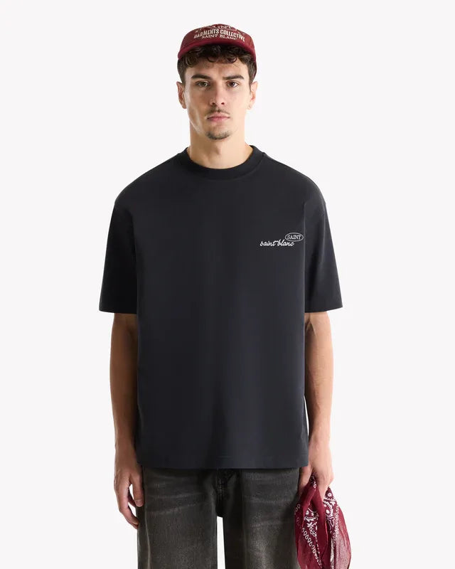 Saint Blanc Cache T-Shirt Caviar