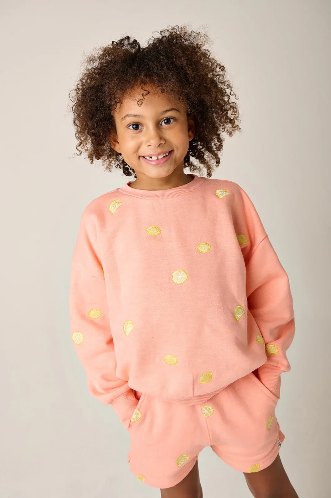Tumble Citrone Short Apricot blush