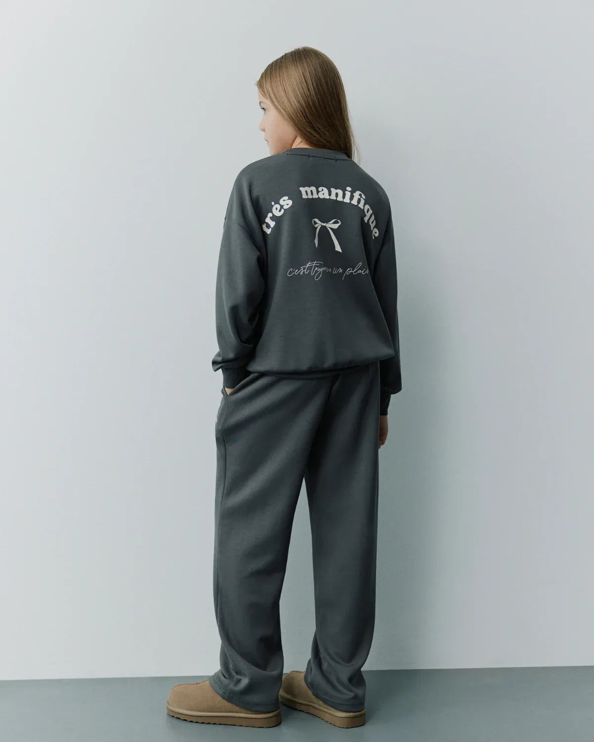 Sofie Schnoor EliSY Sweatshirt 8041 charcoal grey