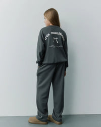 Sofie Schnoor EliSY Sweatshirt 8041 charcoal grey