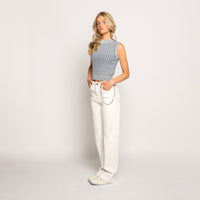 Frankie&li Macy Knit Chalk white/ dusty blue