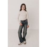 Love Bootcut Oversized Fancy Stitch Details