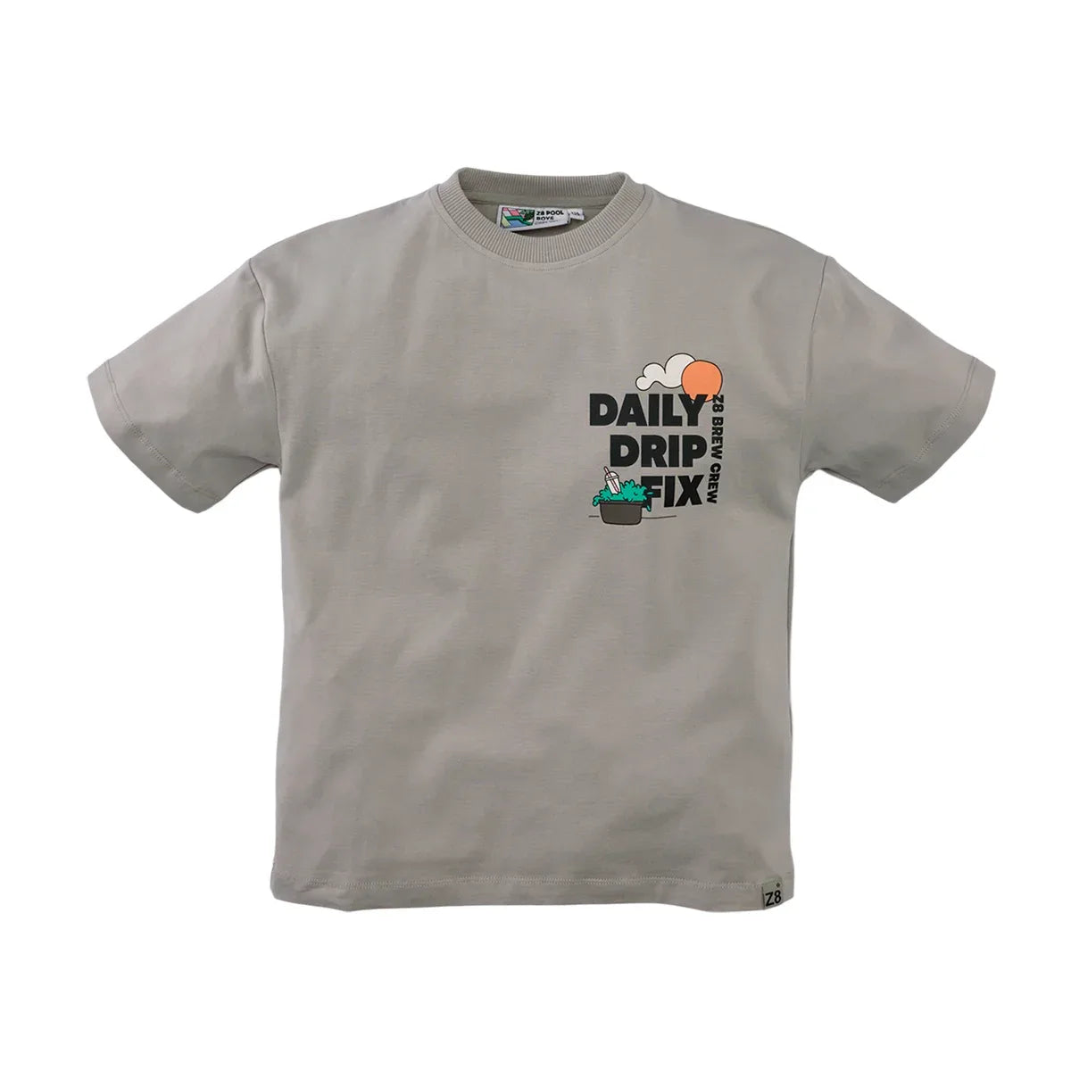 Z8 Farel T-Shirt Crushed rock