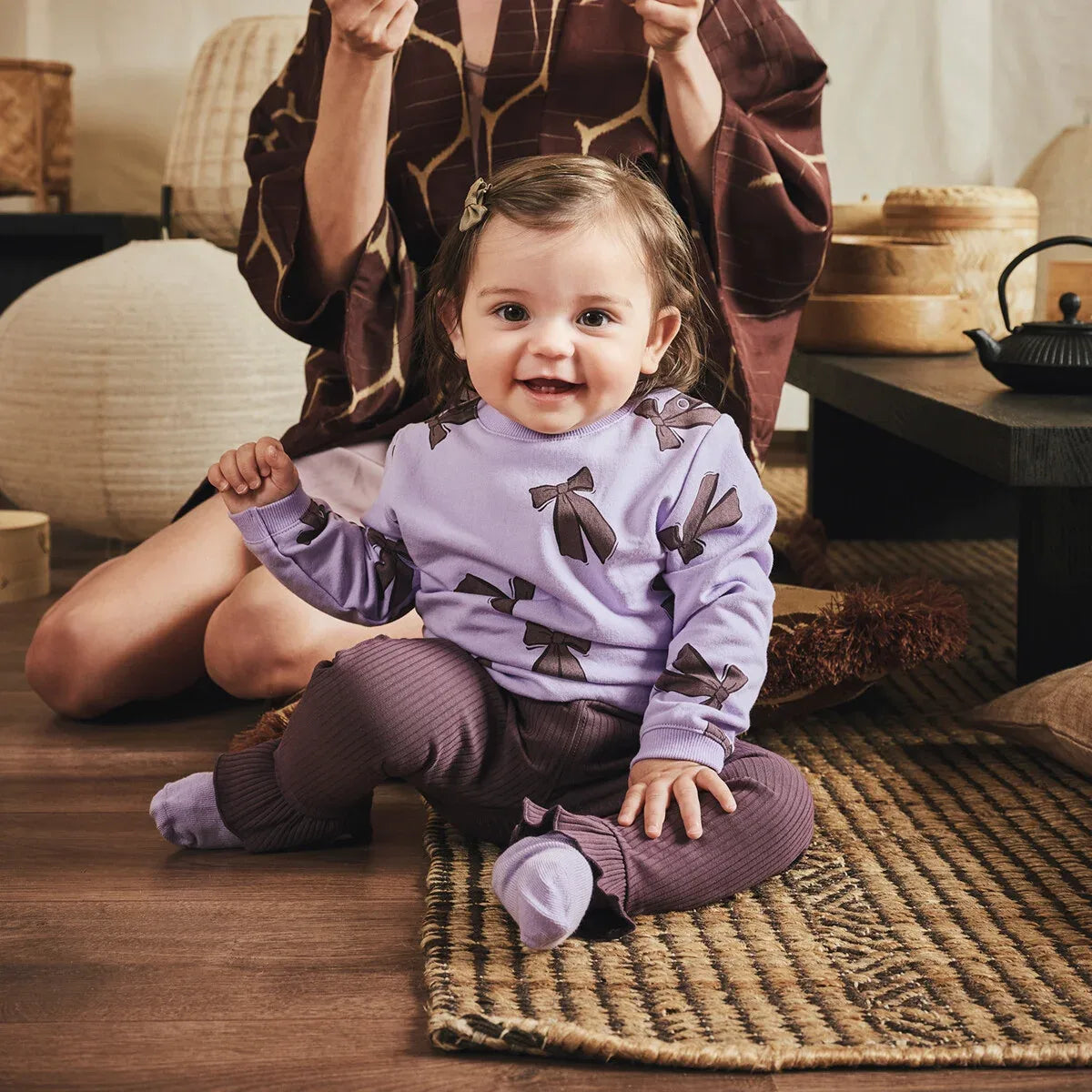 Z8 Feyza sweater Morning violet/aop