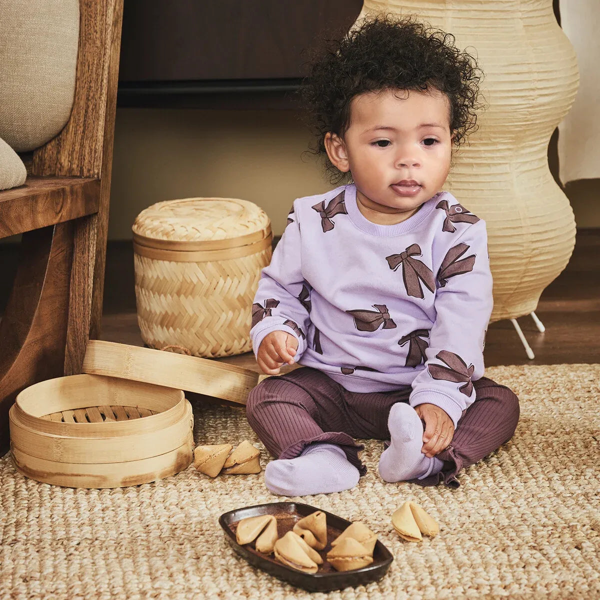 Z8 Feyza sweater Morning violet/aop