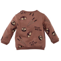 Z8 Ramy sweater Amber brown/aop