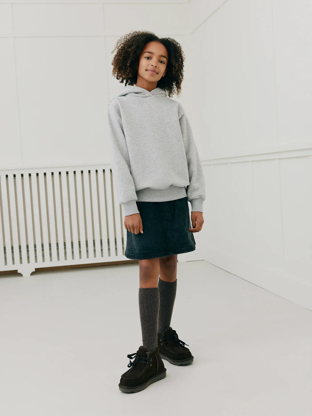 Sofie Schnoor SimonaSY Hoodie 8000 grey melange