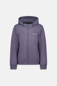 Airforce Basic hooded zip vest Phantom\white