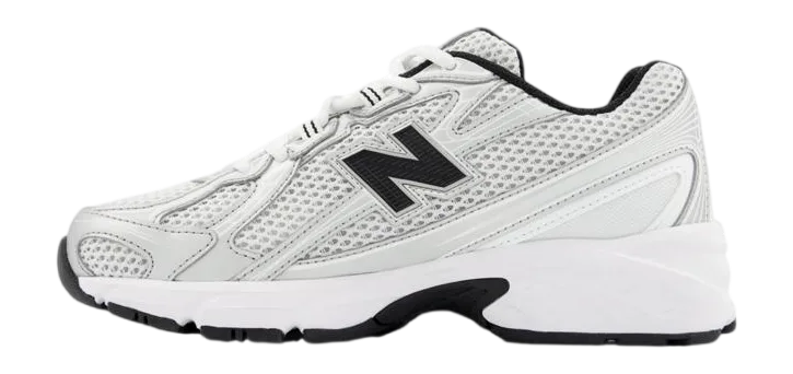 New Balance Sneakers 740 Silver metalic/black